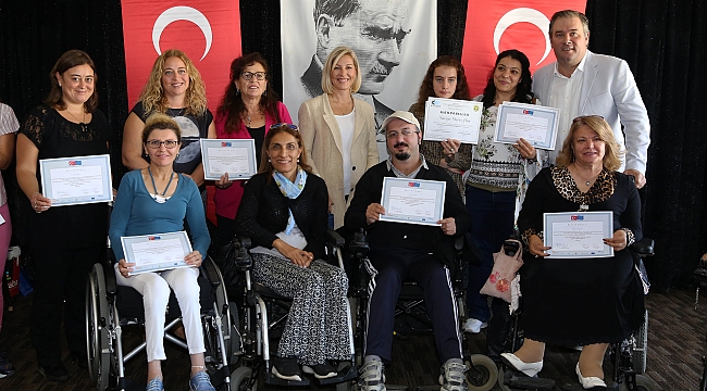 Buca’da engelli bireylere istihdam kapısı aralandı