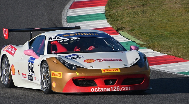 Galip Atar Ferrari Challenge’da Avrupa Şampiyonu
