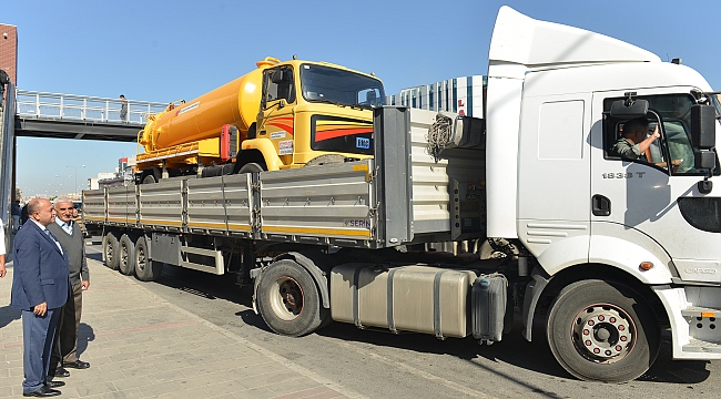 Kardeş Belediye Ovacık’a hibe araç