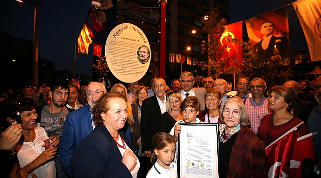 Karşıyaka’da Okan Yüksel Parkı açıldı