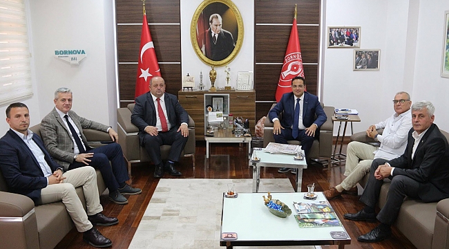 NOVİPAZAR BELEDİYESİ'NDEN KARDEŞ ŞEHİR BORNOVA BELEDİYESİ'NE ZİYARET