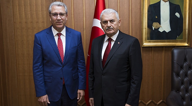 Rektör Prof. Dr. Budak, Başbakan Yıldırım’a Ege Üniversitesi’nin Hedeflerini Anlattı