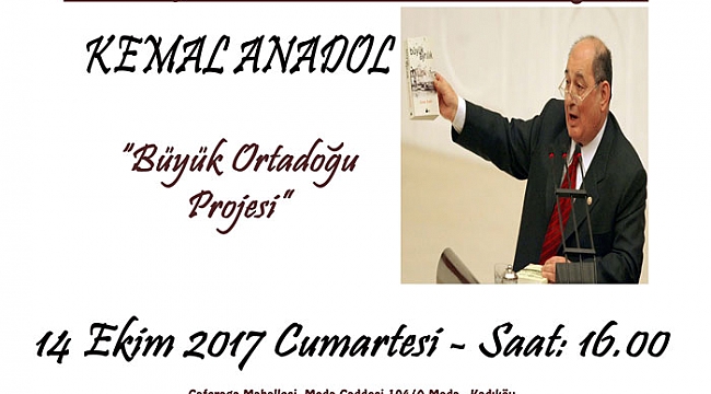 Tecrübeli siyasetçi, hukukçu-yazarKemal AnadolTarihçi Kitabevi’nde