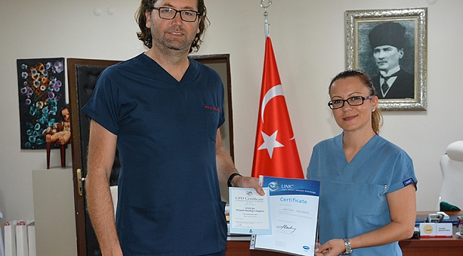 Tepecik Yara Bakım Hemşiresi’ne Uluslararası Ödül…