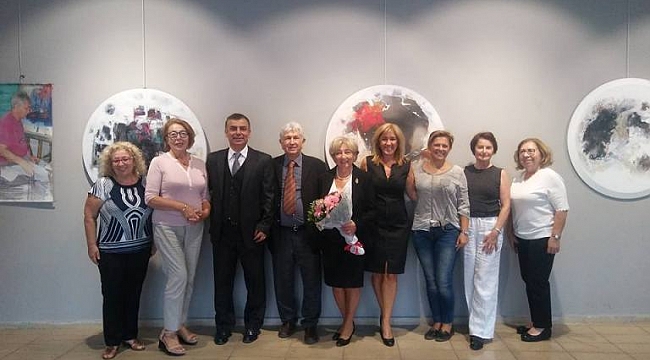 Üç nesil aynı sergide