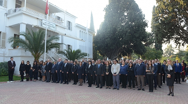 Atatürk Ege Üniversitesi’nde Törenlerle Anıldı