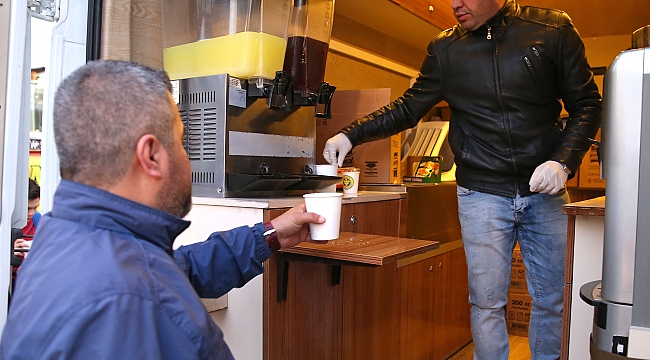 Buca'da İçinizi Isıtacak İkram