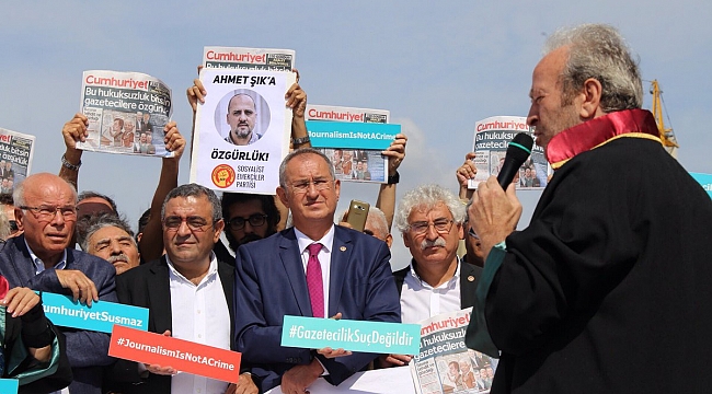 “Cumhuriyet” Tutuklularını Ziyaret