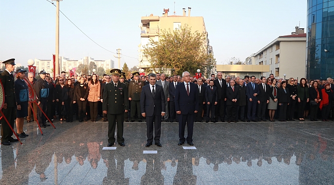 Karabağlar Ata'sını Andı