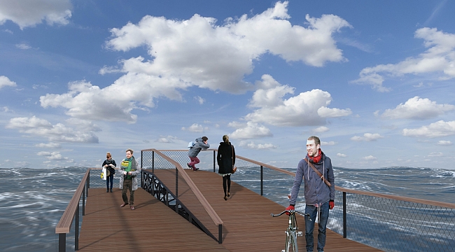 Karşıyaka'ya 6 Ahşap İskele Geliyor