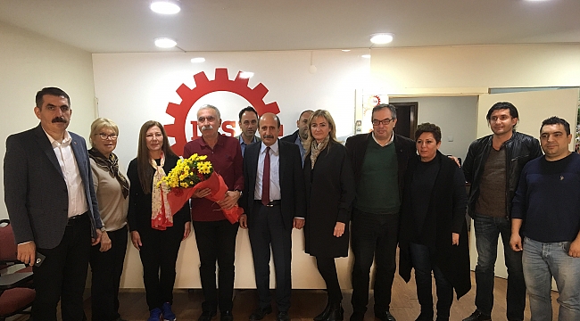Konak Kent Konseyi'nden DİSK'e Anlamlı Ziyaret