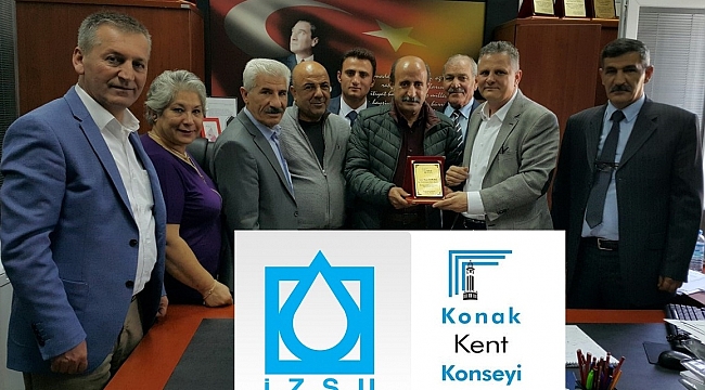 Konaklı Muhtarlardan İZSU&#039; ya Teşekkür