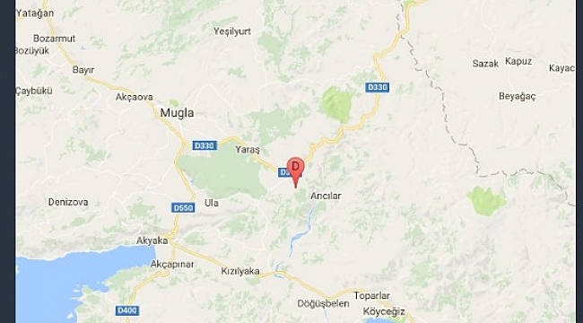 Muğla' da Korkutan Deprem