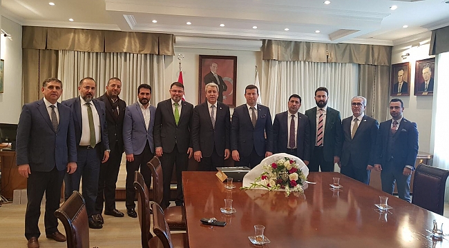 MÜSİAD İzmir Heyeti’nden Budak'a Ziyaret