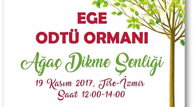 ODTÜ'lülerden Ege'ye Hediye Orman