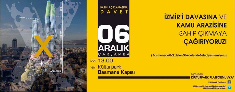 Kültürpark Platformu' ndan Basın Açıklaması Daveti