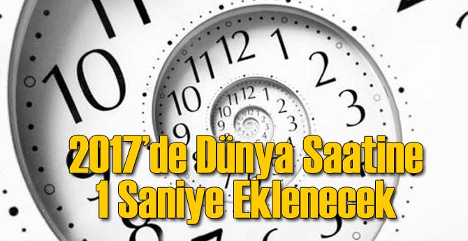 2017'de Saatlere Bir Saniye Daha Eklenecek