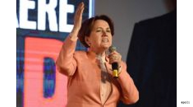 Akşener partisinin oy oranını açıkladı