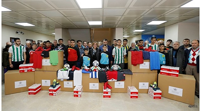 Amatör kulüplere Konak desteği