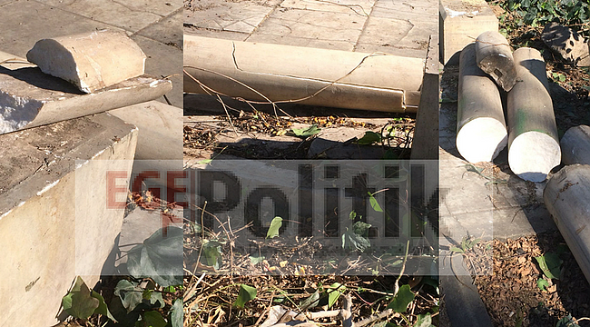 İzmir&#039;de Atatürk&#039;ün hatırasını yıktılar!