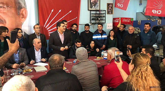 CHP Buca Sahaya Hızlı İndi