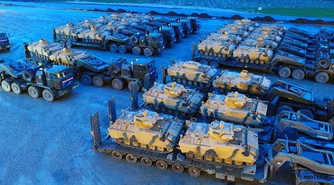 Sınıra Büyük Sevkiyat