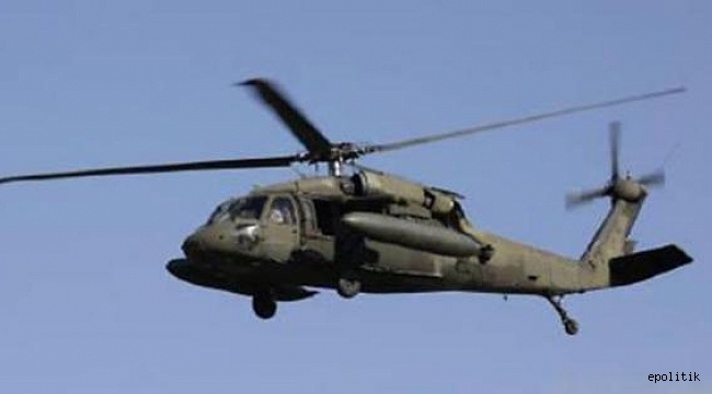 ABD&#039;ye ait helikopter Irak&#039;ta düştü: Yaşamını yitirenler var