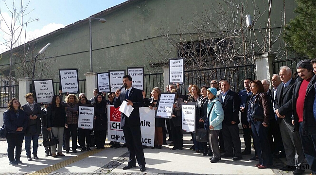 CHP Konak Satılan Fabrikalara ve Özelleştirmelere Sessiz Kalmadı