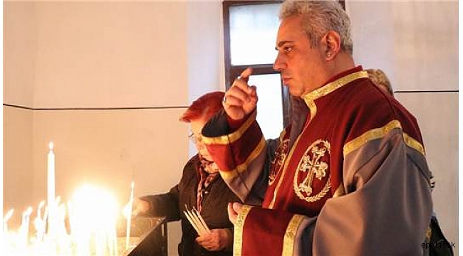 Kayseri’deki Ermeni kilisesinde Miçing Ayini düzenlendi