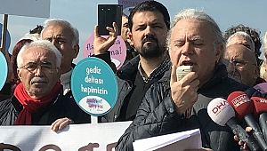 'Körfez Geçişi Projesi'ne karşı açılan davaya İzmirlilerden basın açıklamalı destek