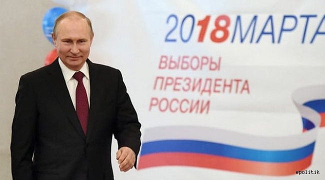 Rusya'da seçimin galibi Putin oldu