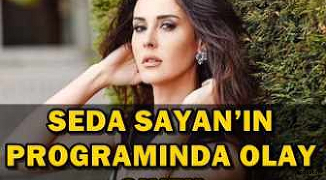 Seda Sayan’ın programında magazin masasında olay çıktı.