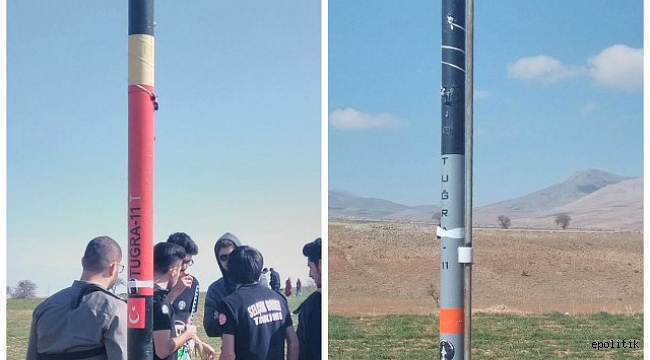 Türk Öğrenciler Geliştirilmiş Yerli Roket Yaptı