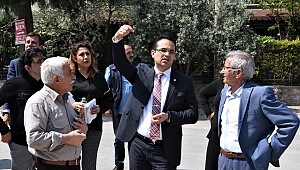 Başkan Atila İzyuva’da incelemelerde bulundu