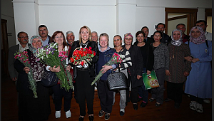 Çiftçiden çok renkli teşekkür