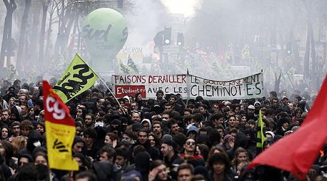 Fransa'da Ülke Çapında Grev