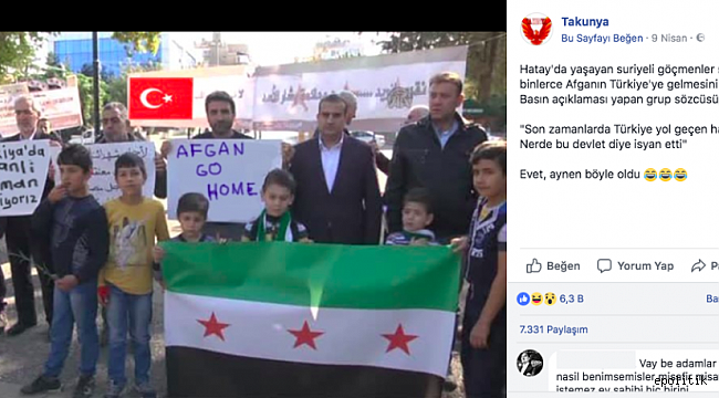 Suriyeli Mülteciler, Türkiye&#039;ye Gelen Afganları İstemiyor İddiası
