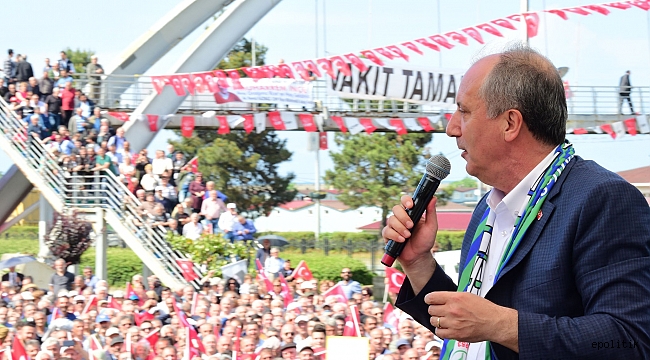 İnce, Rize&#039;den Seslendi: SIKILDIM