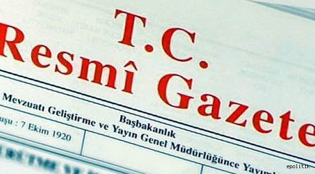 Yeni KHK Yayınlandı