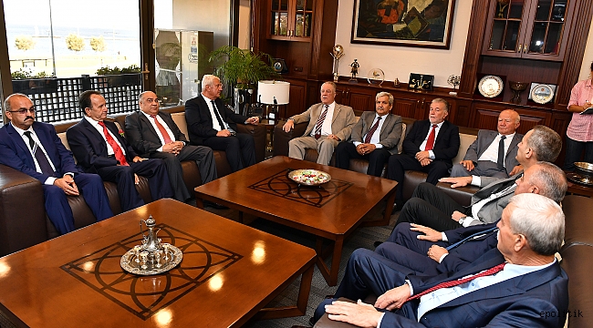 Esnaf Temsilcileri Büyükşehir'i ziyaret Etti