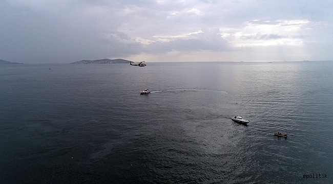 İSTANBUL&#039;DA HELİKOPTER DÜŞTÜ !