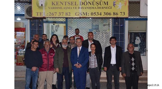 Başak&#039;ın Gündeminde Kentsel Dönüşüm Vardı