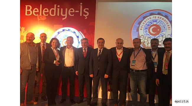 Batur Belediye-İş Genel Kurulu' ndaydı