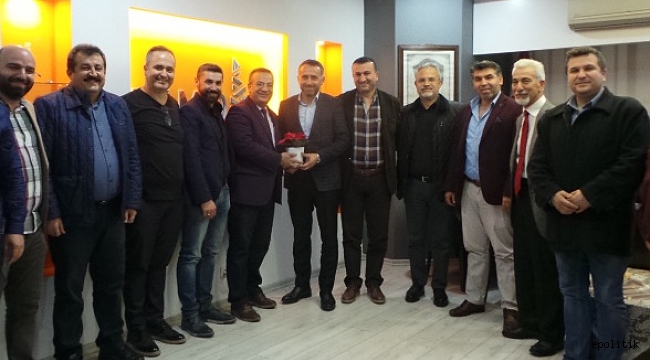 Müteahhit ve İşadamları, M. Şakir Başak&#039; ı Ağırladı