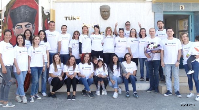 Uçan Melekler Mersinli'de Okul Boyadı