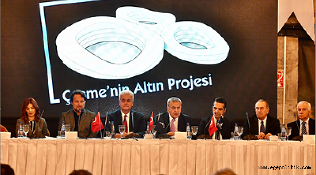 Çeşme&#039;nin &quot;Altın Projesi&quot; Yola Çıktı