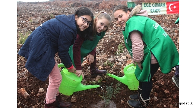 Doğa, Çocukların Elleriyle Can Buluyor