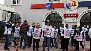 İzban'da Greve Devam Kararı