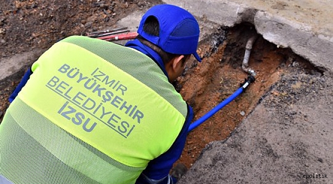İZSU; Ayrancılar yeni şebekeye kavuştu