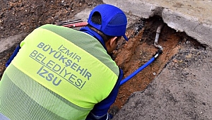 İZSU; Ayrancılar yeni şebekeye kavuştu
